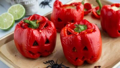 Mexican Stuffed Halloween Capsicums – JSHealth