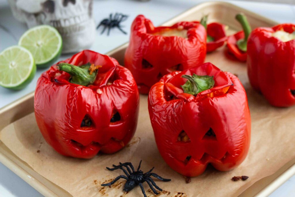 Mexican Stuffed Halloween Capsicums – JSHealth