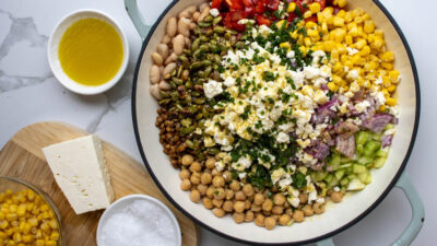 Mixed Bean & Feta Salad – JSHealth