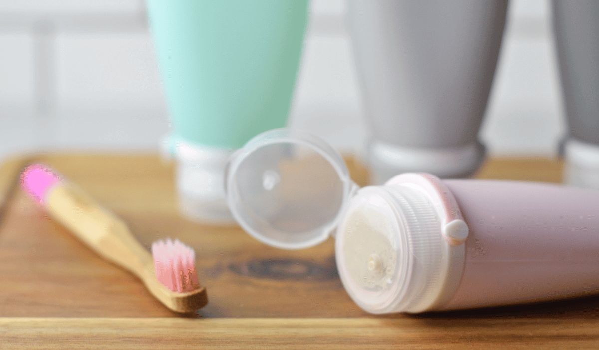 squeezable toothpaste