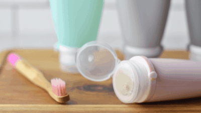 squeezable toothpaste