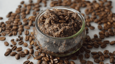 coffee scrub